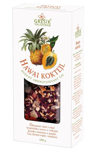 Hawai koktejl ovocný sypaný čaj 120g Grešík