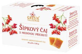 Šípkový čaj s medovou příchutí ovocný porcovaný