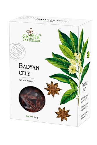 Badyán celý 10g Grešík