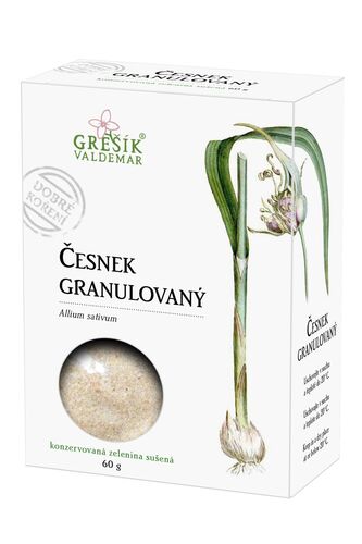 Česnek granulovaný 60g Grešík