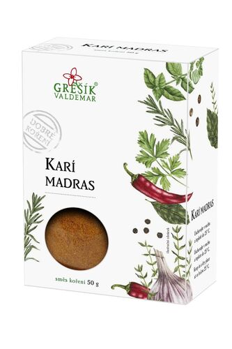 Karí Madras 50g Grešík