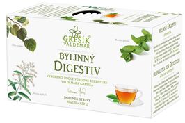 Bylinný digestiv bylinný porcovaný čaj