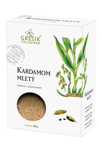 Kardamom mletý 20g Grešík