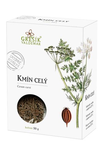 Kmín celý 50g Grešík