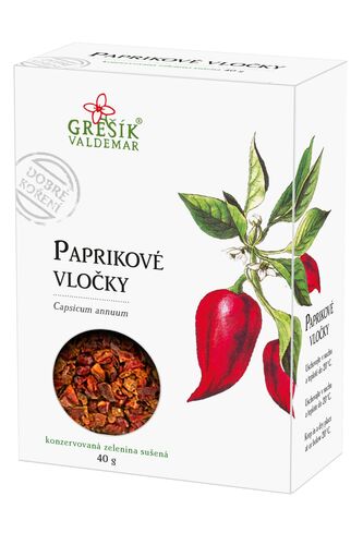 Paprikové vločky