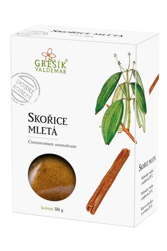 Skořice mletá 50g Grešík