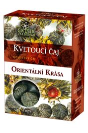 Orientální krása kvetoucí čaj