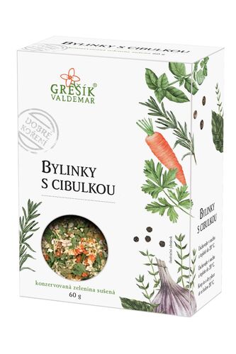 Bylinky s cibulkou 60g Grešík