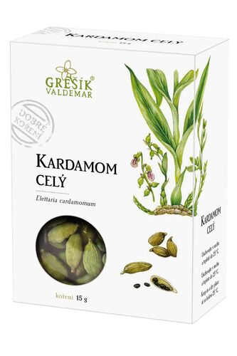 Kardamom celý 15g Grešík