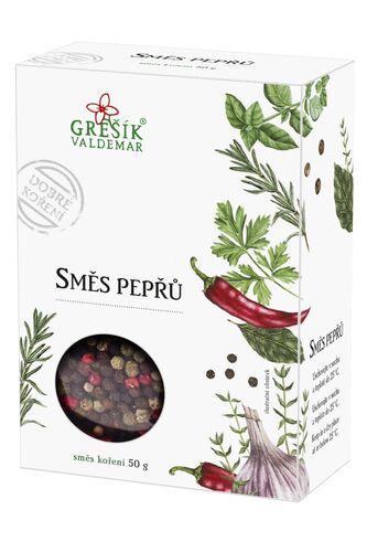 Směs pepřů 50g Grešík