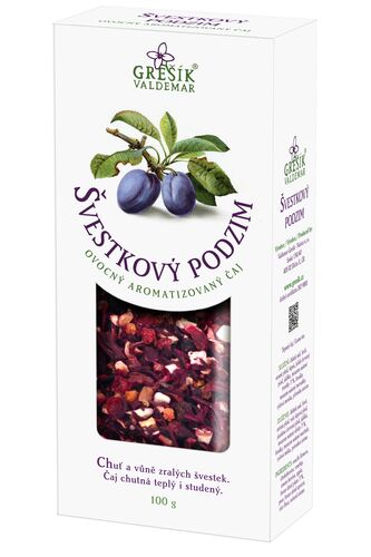 Švestkový podzim ovocný sypaný čaj