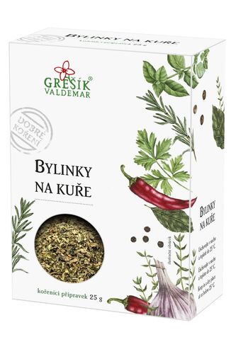 Bylinky na kuře 25g Grešík