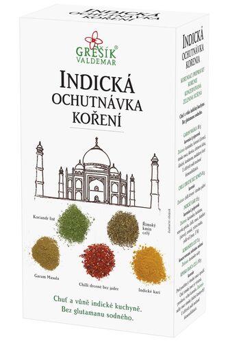 Indická ochutnávka koření 48g Grešík