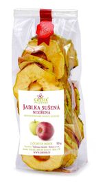 Jablka sušená nesířená