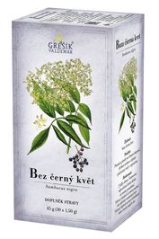 Bez černý květ bylinný porcovaný čaj