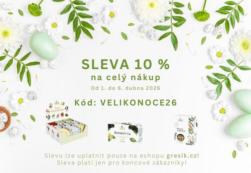 Sleva 10 % VELIKONOCE